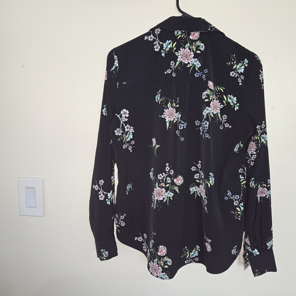 H&M Floral Black Women's Top - Picture 5 of 5